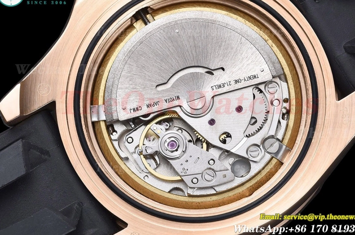 Diamond 126655 MY8215 GDF Dot Yacht-Master SS RG 40mm 0304